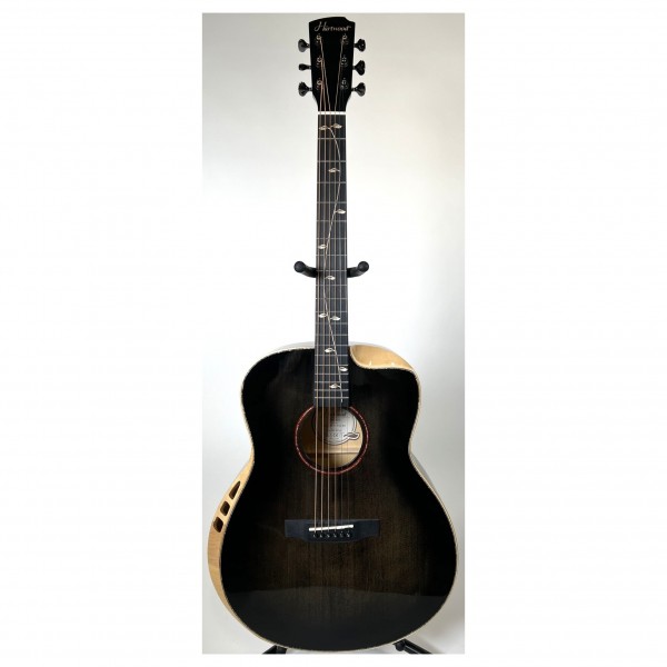 Hartwood Sonata-FX Jumbo Electro-Acoustic Guitar, Black, Front