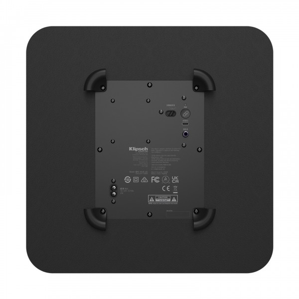 Klipsch Flexus Sub 100 Wireless Subwoofer, Black Back View