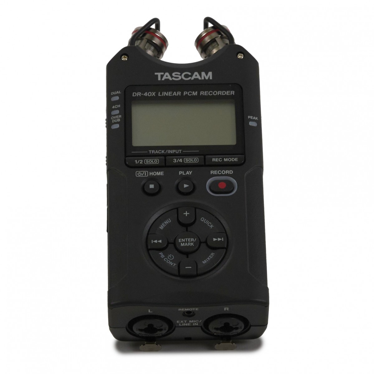 Tascam DR-40X - Enregistreur Audio Portable 4 Pistes Avec Micros Intégrés + Windscreen WS-11