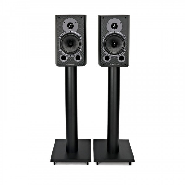 Wharfedale Diamond 9.1 Speakers with Stands, Carbon
