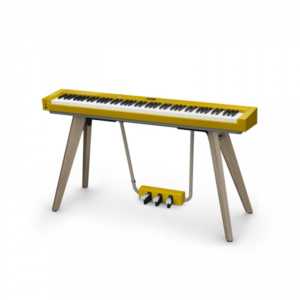 Casio PX S7000 Digital Piano, Harmonious Mustard