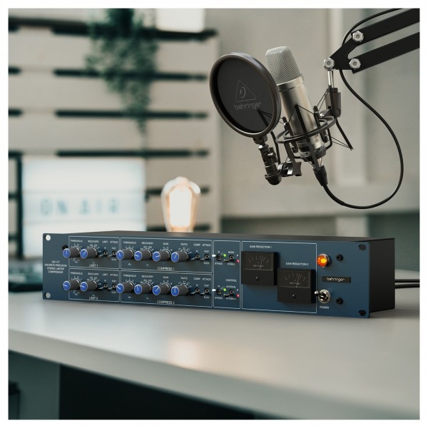 Behringer 369 2-Channel Stereo Compressor and Limiter at Gear4music