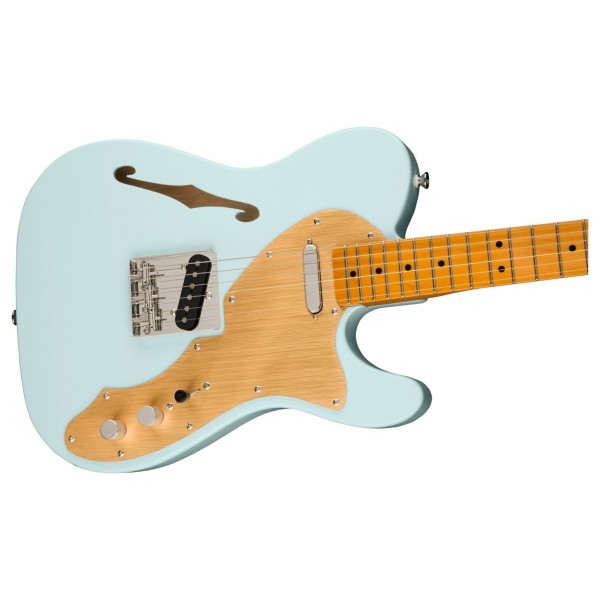 Squier FSR Classic Vibe '60s Telecaster Thinline, Gold PG Sonic Blue - Body 