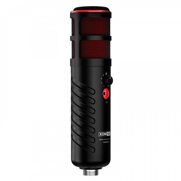 XDM-100 USB Microphone For Gamers and Streamers - Angled