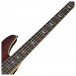 Omen Extreme-5 Bass Guitar, Black Cherry