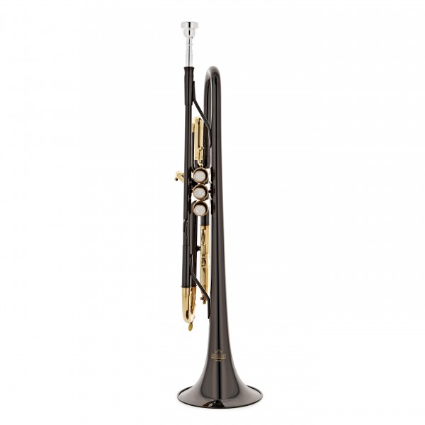 Roy Benson TR101K Bb Trumpet, Black and Gold