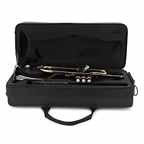 Roy Benson TR101K Bb Trumpet, Black and Gold