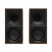 Klipsch The Sevens 6.5-inch Powered Speakers, Walnut Front View 2