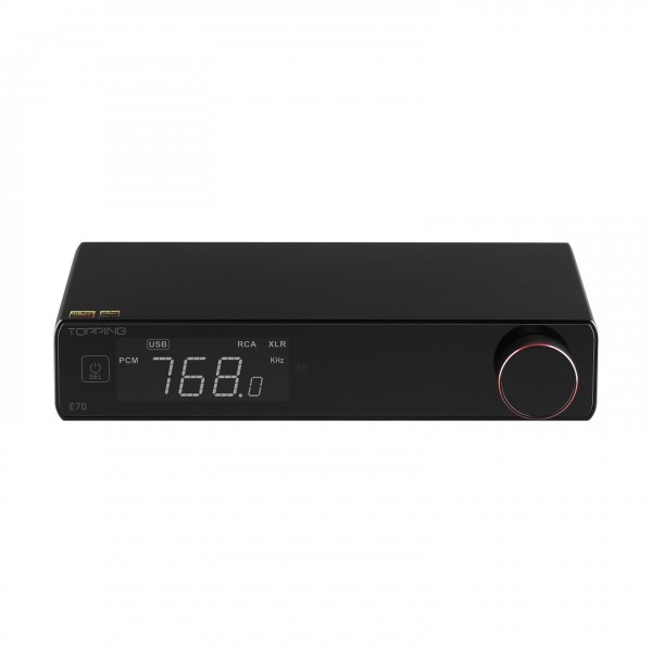 Topping E70 Velvet Desktop DAC, Black