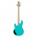 Sterling Stingray Ray2 Bass, Electric Blue back