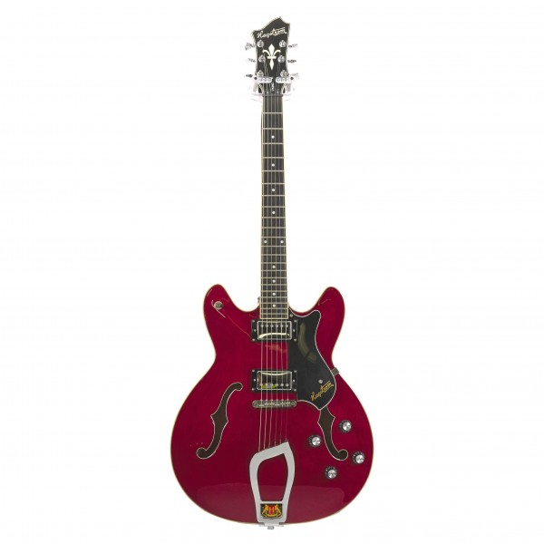 Hagstrom Viking, Wild Cherry Transparent - Secondhand