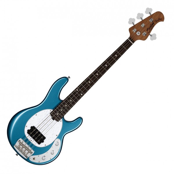 Sterling by Music Man Short Scale StingRay, Daphne Blue