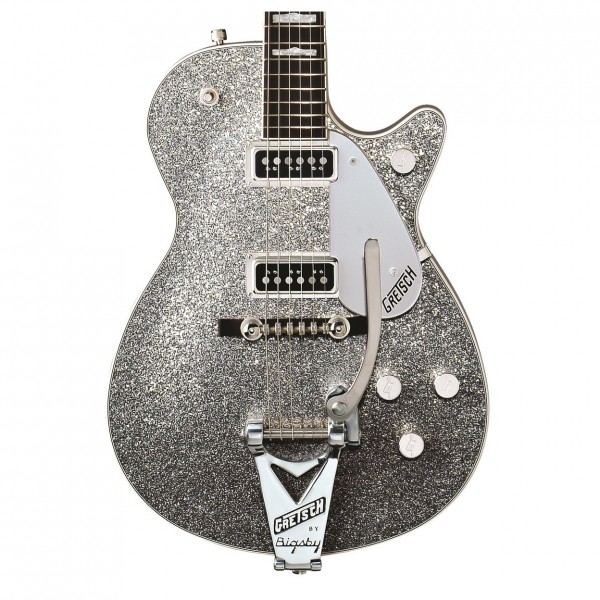 Gretsch G6129T-1957 Silver Jet with Bigsby, Silver Sparkle