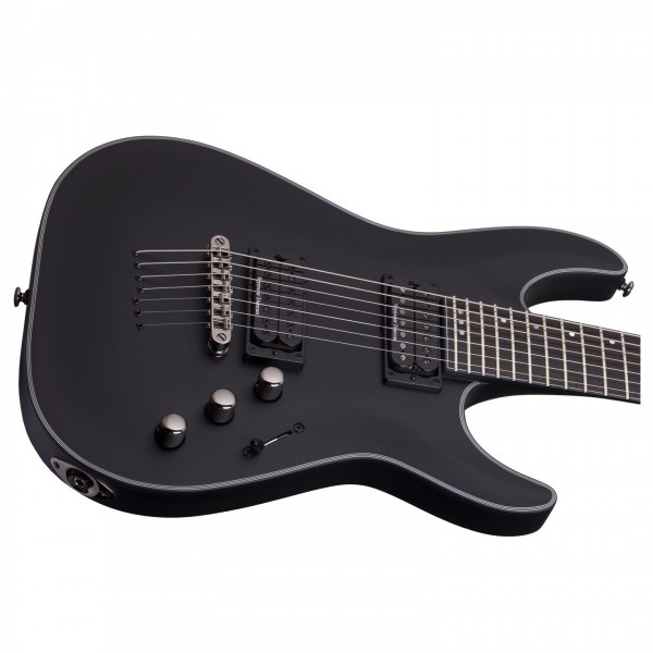 Schecter Blackjack SLS C-7 Passive, Satin Black at Gear4music