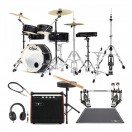 Zildjian ALCHEM-E Serie Bronze EX Kit mit Doppelpedal Custom Bundle