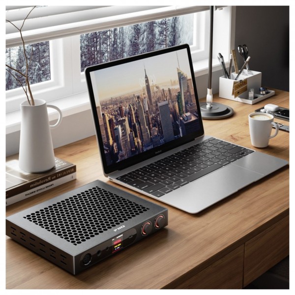 FiiO K19 Desktop DAC and Headphone Amplifier - lifestyle
