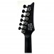 Ibanez RGRTB621 Iron Label, Black Flat, Headstock Back