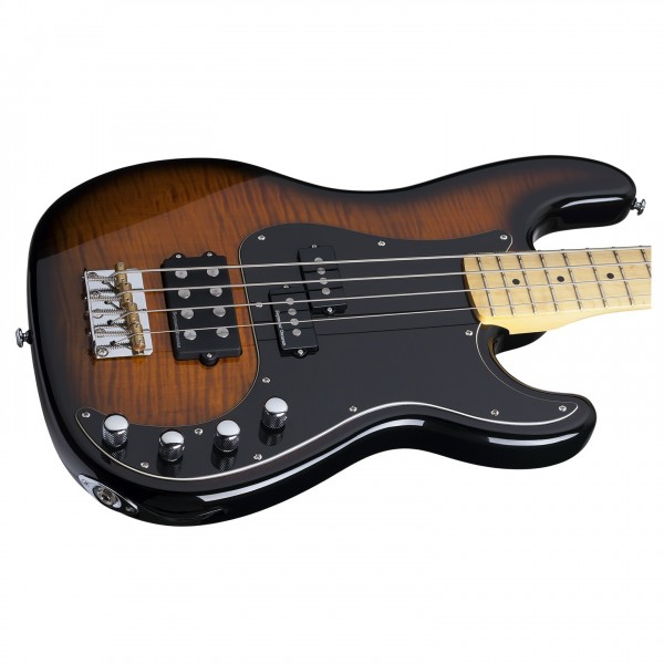 Schecter Diamond-P Plus Bass Guitar, Vintage Sunburst