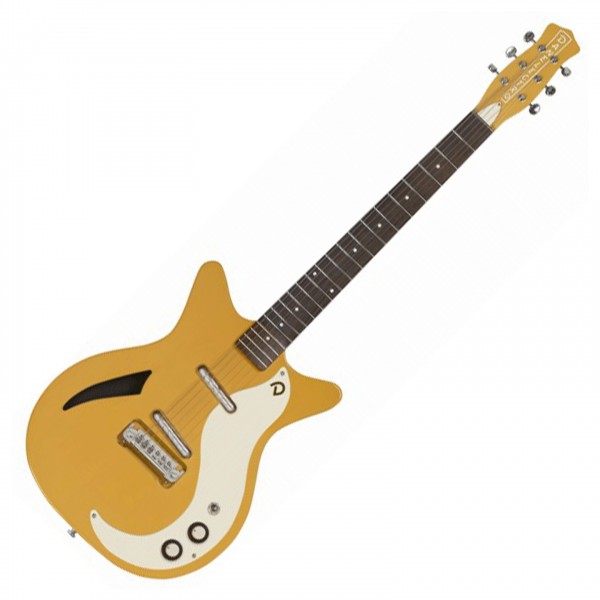 Danelectro DC59M Spruce Electric Guitar, Buttercup