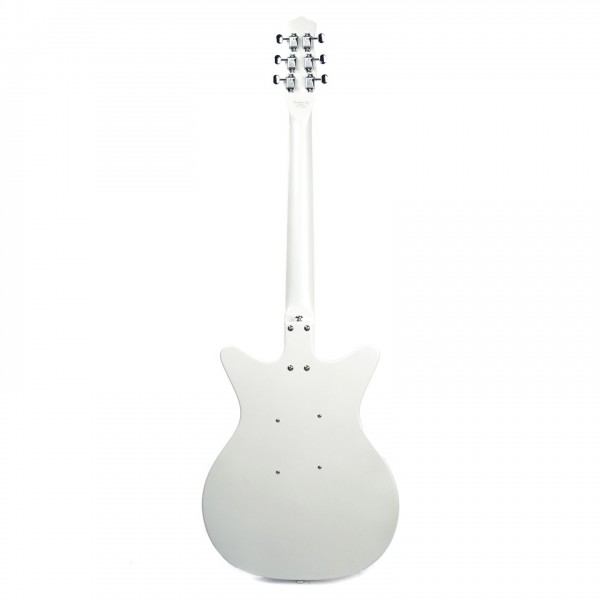 Danelectro DC59M Spruce Electric Guitar, White Pearl/Black