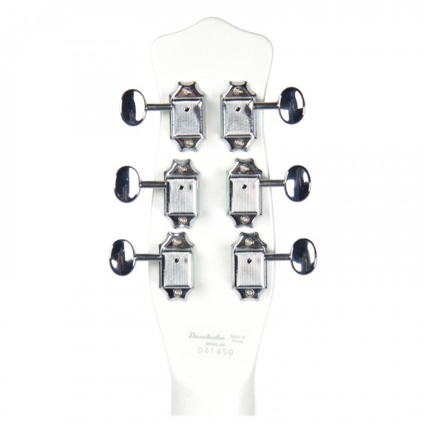 Danelectro DC59M Spruce Electric Guitar, White Pearl/Red