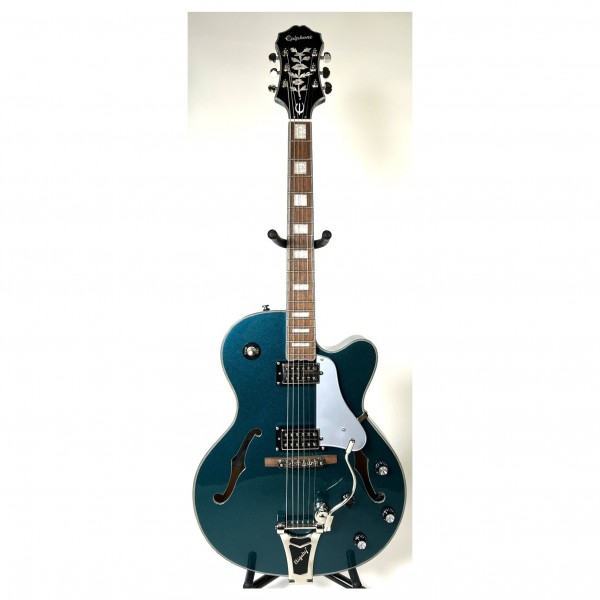 Epiphone Emperor Swingster, Delta Blue Metallic, front