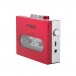 FiiO CP13 Cassette Player, Red - Angled
