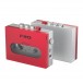 FiiO CP13 Cassette Player, Red - Front and Reverse
