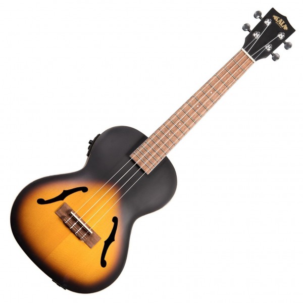 Kala KA-JTE-2TS Tenor Archtop Ukulele, Satin