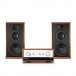 LEAK STEREO 130 Integrated Amp & Linton Speakers, Walnut Hi-Fi Package