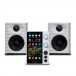 FiiO R7 Desktop Streamer & SP3 Active Speaker Hi-Fi System, White