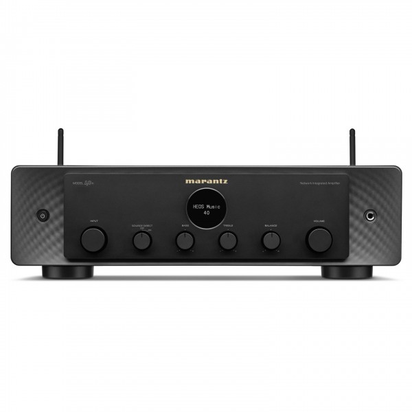 Marantz MODEL 40n Integrated Stereo Amplifier, Black Angle