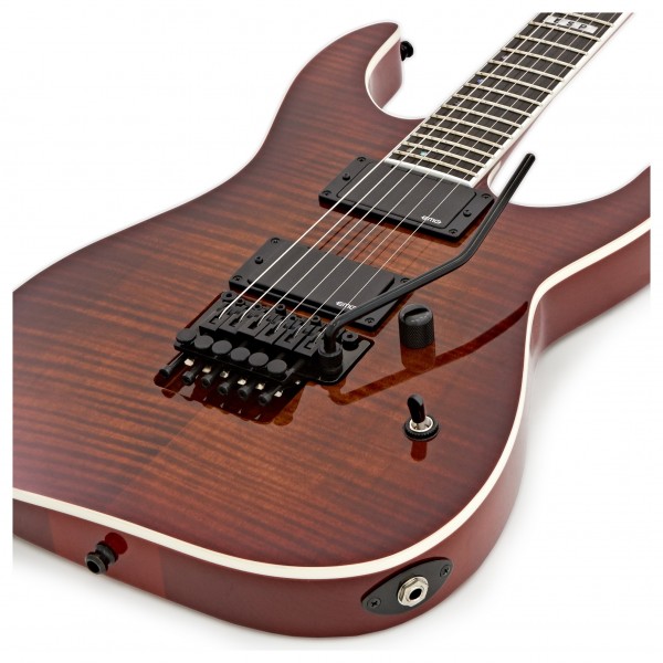 ESP E-II M-II, Amber Cherry Sunburst 