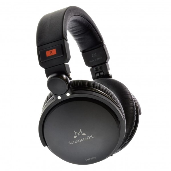 SoundMAGIC HP151 Closed Back Headphones with Detachable Cable - Angled