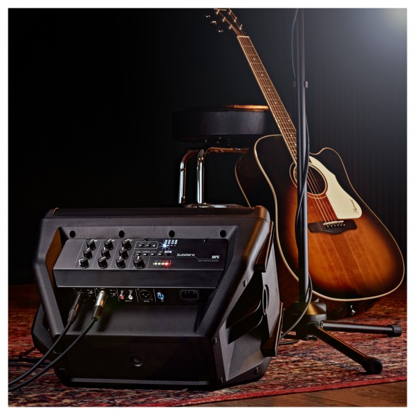 SubZero Multi Position Battery Powered Speaker with Slip Cover