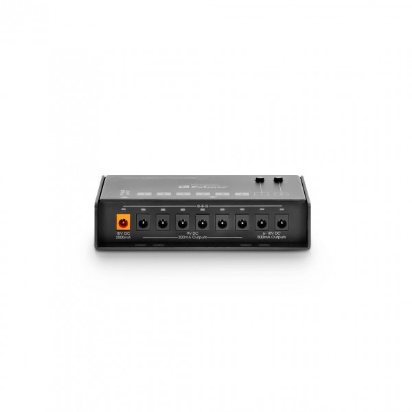 Palmer PWT 08 MK2 Universal 9V Pedalboard Power Supply 8 Outputs - Front