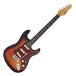 LA Select Electric Guitar Sunburst, 15W Guitar Amp & Accessory Pack