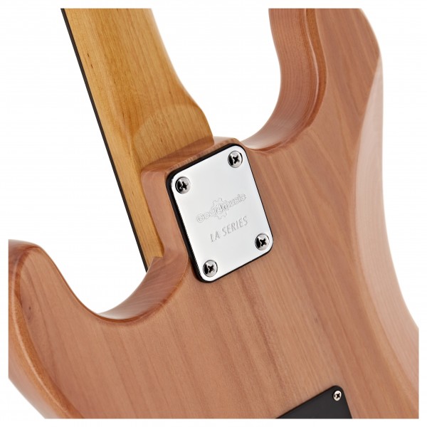 LA Select Electric Guitar Natural, 15W Guitar Amp & Accessory Pack