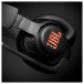 JBL Quantum 400 Wired Over-Ear Gaming Headset, Black Lifestyle View 2