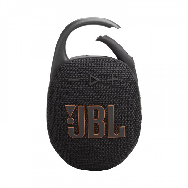 JBL Clip 5 Portable Bluetooth Speaker, Black