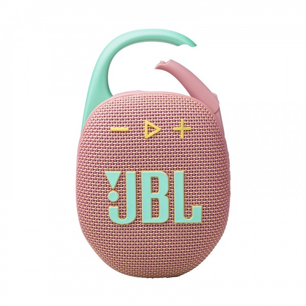 JBL Clip 5 Portable Bluetooth Speaker, Pink