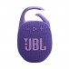 JBL Clip 5 Portable Bluetooth Speaker, Purple