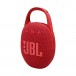 JBL Clip 5 Portable Bluetooth Speaker, Red - Angled