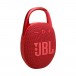 JBL Clip 5 Portable Bluetooth Speaker, Red - Angled