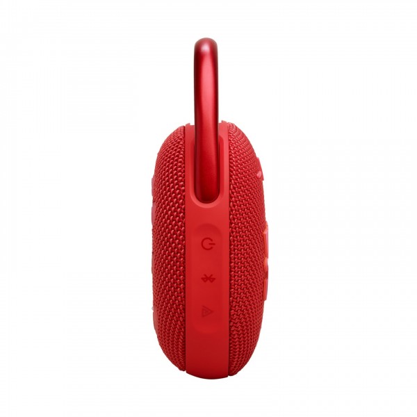JBL Clip 5 Portable Bluetooth Speaker, Red - Control Panel