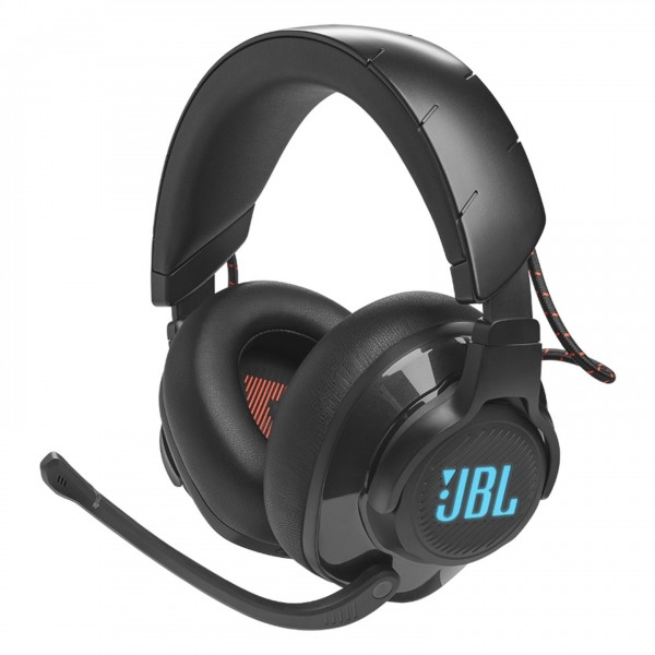 JBL Quantum 610 Wireless Over-Ear Gaming Headset, Black Front View