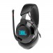 JBL Quantum 610 Wireless Over-Ear Gaming Headset, Black Side View 3