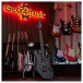 LA Select Guitar HH by Gear4music, Blackout