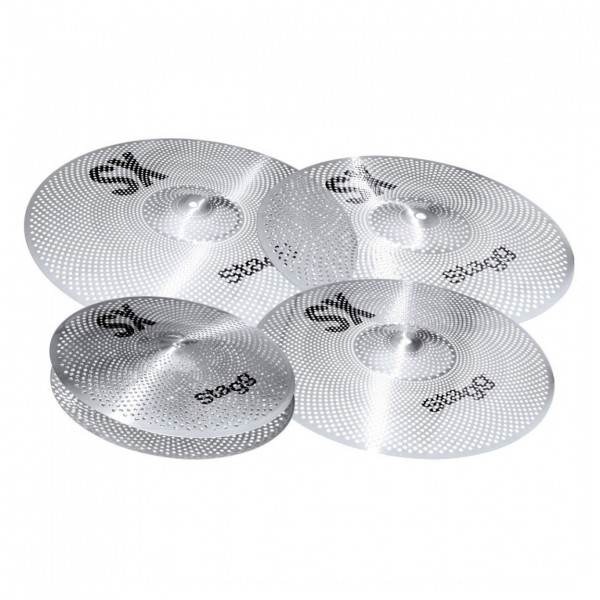 Stagg SXM Silent Practice Cymbal Set