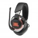 JBL Quantum 810 Wireless Over-Ear Gaming Headset, Black Side View 2